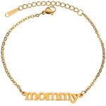 Magical Mommy Bracelet in Steel