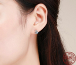 Unicorn Stud Earrings in Sterling Silver